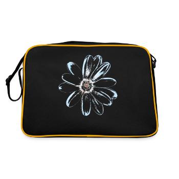 Blossom Vintage - Fleur Florale - Sac Retro - noir/or - Dos