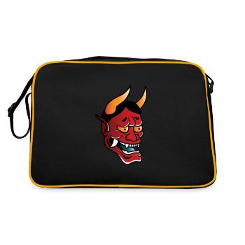 Tatouage De Diable - Sac Retro - noir/or - Dos