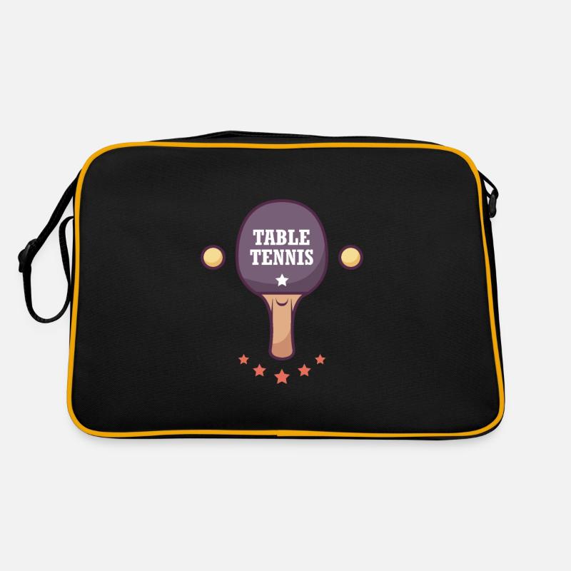 Tischtennisschläger Retro Tasche