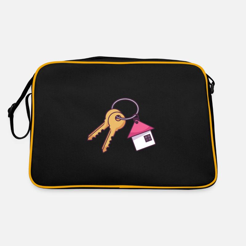 Clés de la maison Sac Retro