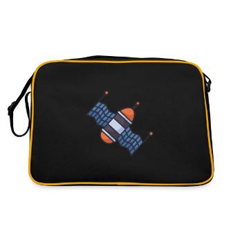 Navire de voyage spatial - Sac Retro - noir/or - Dos