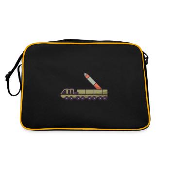 Antiaircraft Missile - Retro Bag - black/gold - Back