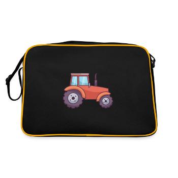 Tractor - Retro Bag - black/gold - Back