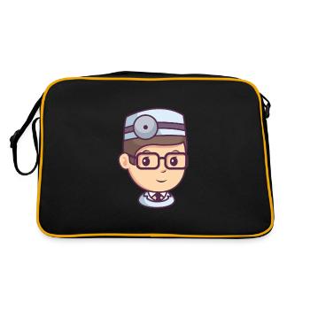 Physicians - Retro Bag - black/gold - Back