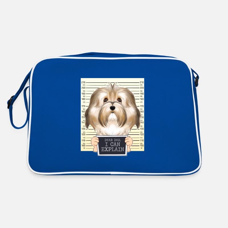 Dear Dad I Can Explain I Havanese Dad I Havanese Retro Tasche