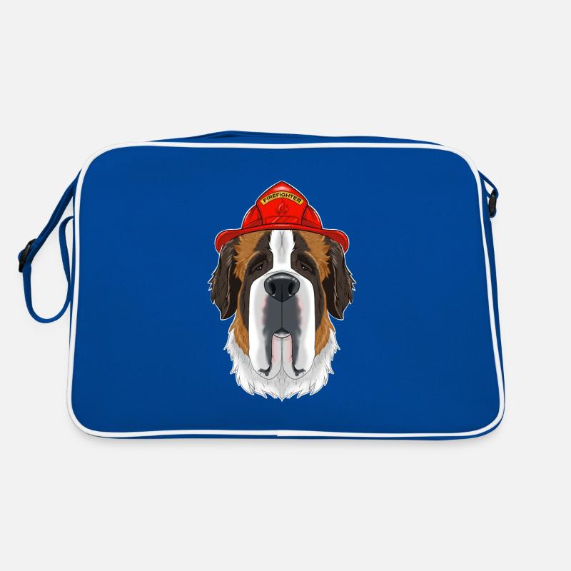 Pompier Saint Bernard Canine Handler I Sac Retro