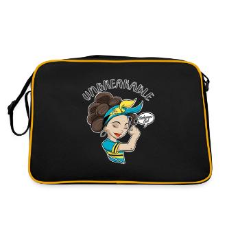 Bahamas Girl Unbreakable I Bahamas Heritage I - Sac Retro - noir/or - Dos