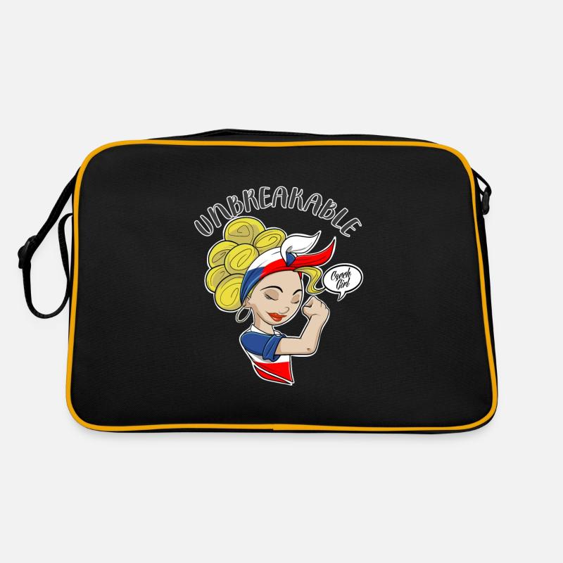 Fille tchèque Incassable I Héritage tchèque Tchèque Sac Retro