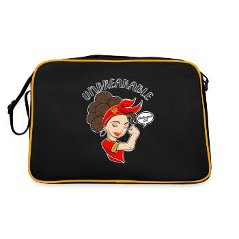 Montenegrin Girl Unbreakable I Heritage - Retro Bag - black/gold - Back