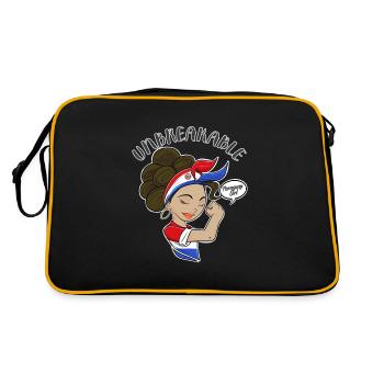 Paraguay Girl Unbreakable I Paraguay Héritage - Sac Retro - noir/or - Dos