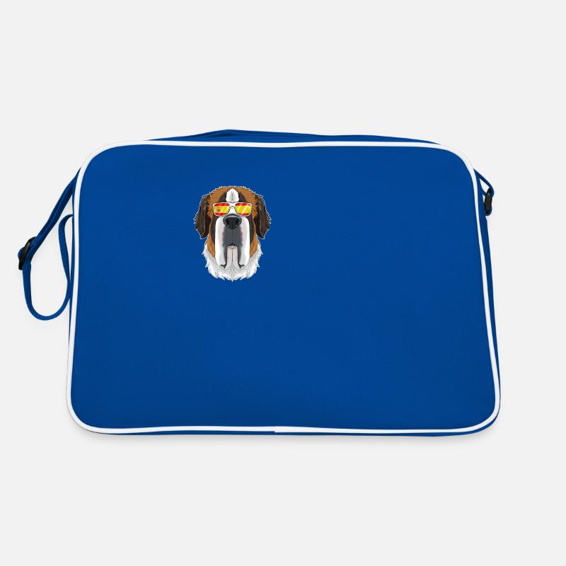 Saint Bernard I Lunettes de Soleil Espagne I Drapeau Espagnol Sac Retro