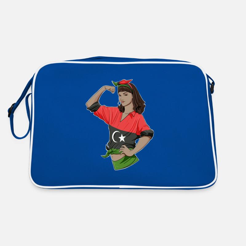 Fille libyenne incassable I Patrimoine libyen I Libye Sac Retro