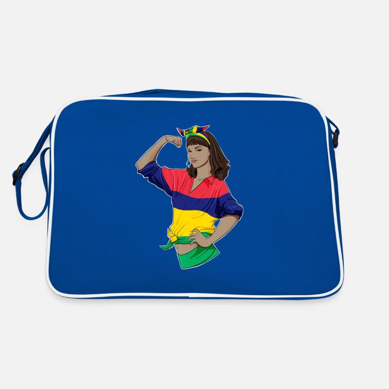 Mauritius Girl Unbreakable Mauritius Heritage Retro Tasche