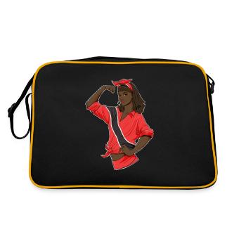 Caribean Girl Unbreakable Heritage Trinidad et - Sac Retro - noir/or - Dos