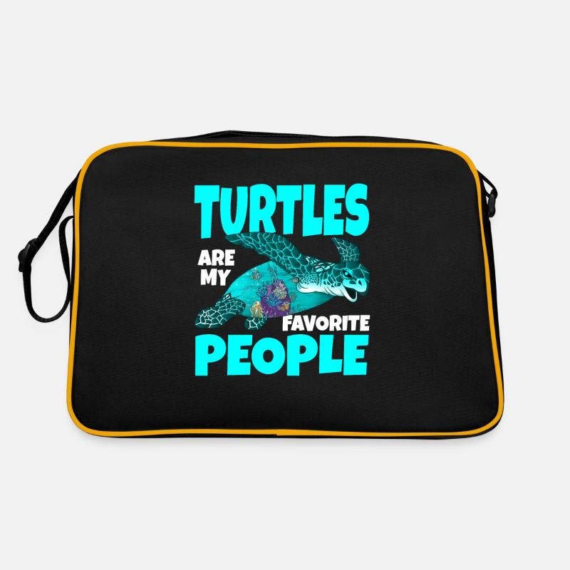 Turtle Marine biologist Turtles Retro Bag