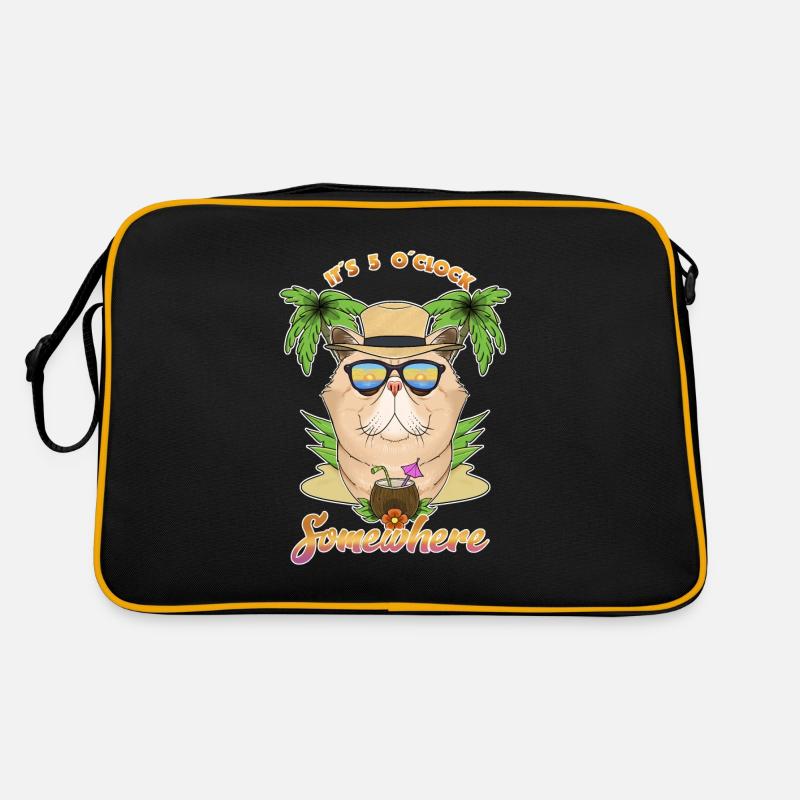 It Is 5 OClock Somewhere Drinking Exotic Retro Tasche