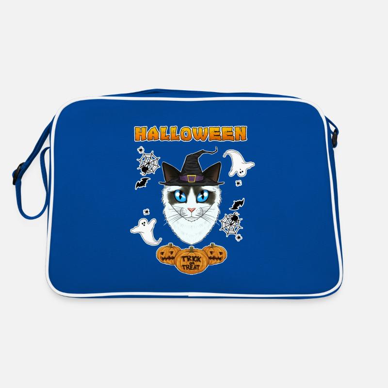 Ragdoll Cat Lover I Joyeux Halloween Sac Retro