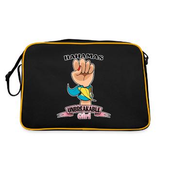 Bahamas Girl Unbreakable I Bahamas Heritage I - Sac Retro - noir/or - Dos