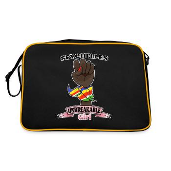 Seychelles Girl Unbreakable I Heritage Seychelles - Retro Bag - black/gold - Back