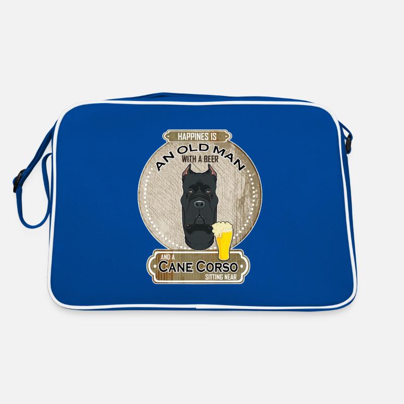 Cane Corso Papa Amateur de bière Sac Retro