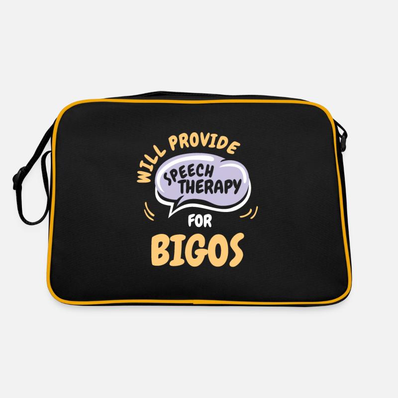 Fournir une orthophonie pour Bigos Funny Speech Sac Retro