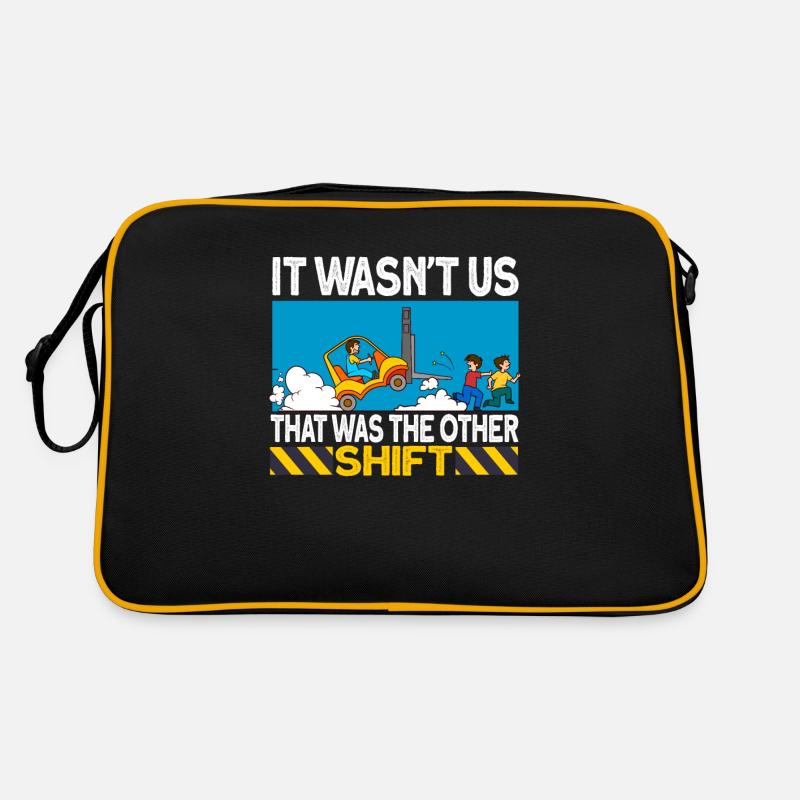 forklift driver forklift gift forklift saying Retro Bag
