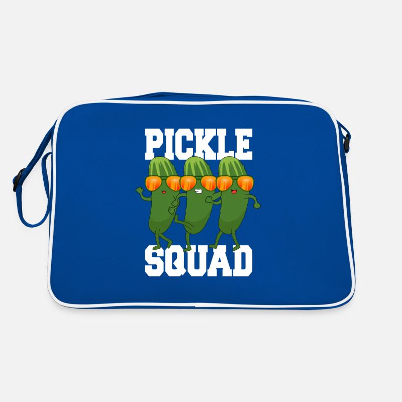 dancing cucumbers dabbing cucumber vegetables Retro Bag