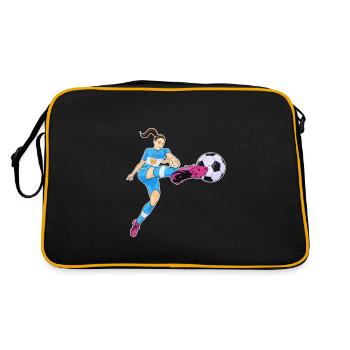 Équipe d’Argentine de football I Football - Sac Retro - noir/or - Dos