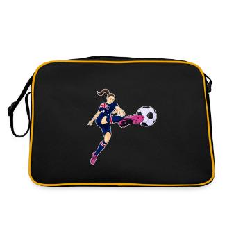 Équipe d’Australie de football I Football - Sac Retro - noir/or - Dos