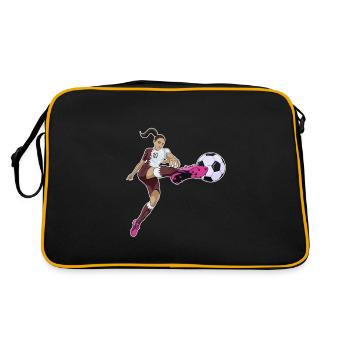 Équipe nationale arabe de football I Football Qatar - Sac Retro - noir/or - Dos