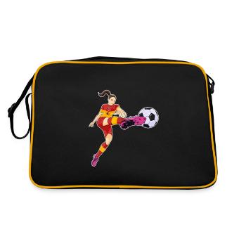 Équipe d’Espagne de football I Football Espagne - Sac Retro - noir/or - Dos