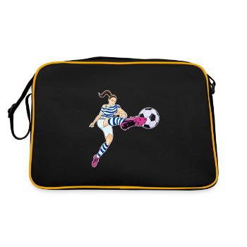 Équipe d’Uruguay de football I Football Uruguay - Sac Retro - noir/or - Dos