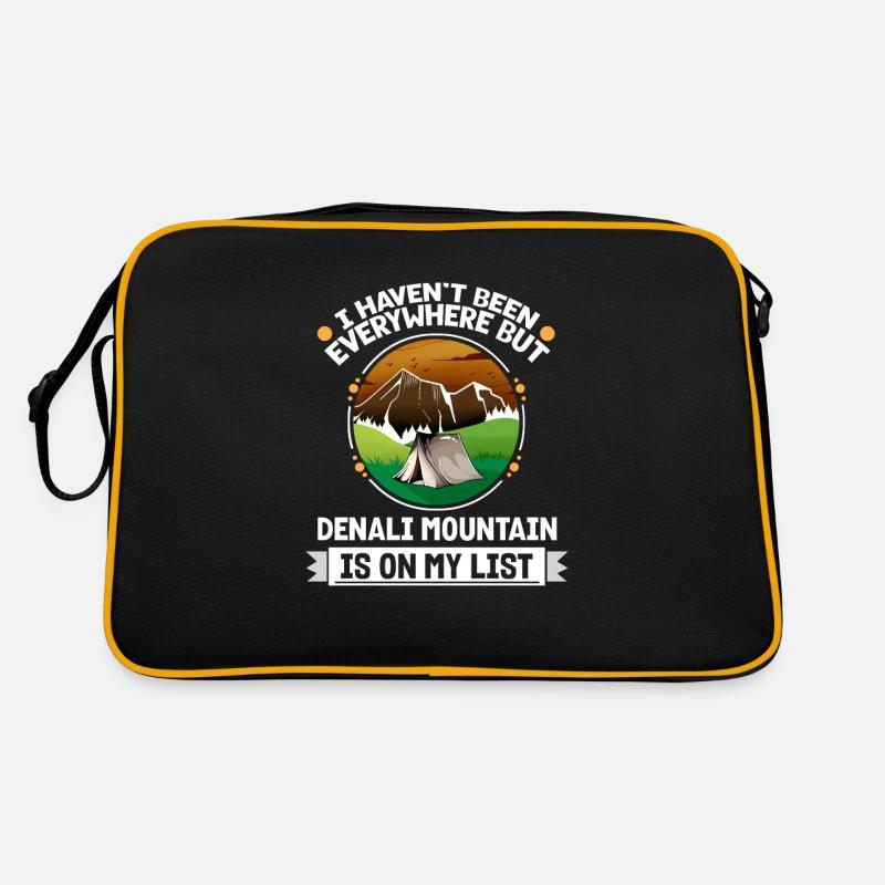 La montagne Denali est sur ma liste Camping de randonnée Sac Retro