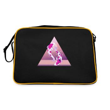 koi - Retro Bag - black/gold - Back