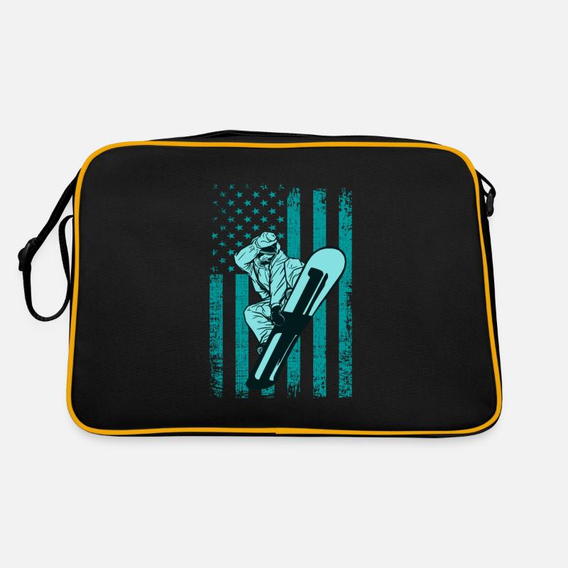 snowbaord Retro Tasche