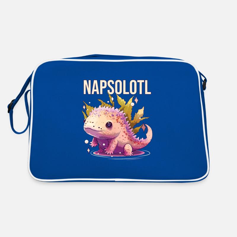 Napsolotl Axolotl Propriétaire Napping Mexican Walking Fi Sac Retro