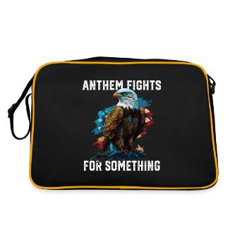 Anthem Fights For Something American Bald Eagle - Retro Bag - black/gold - Back