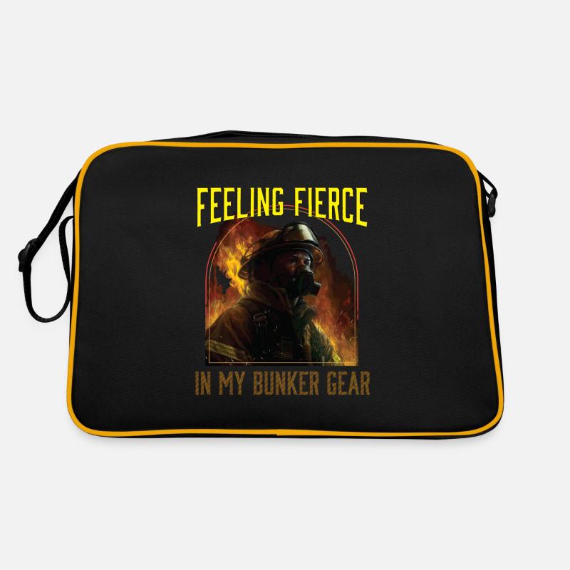 Se sentir féroce dans mon Bunker Gear Fireman Sac Retro