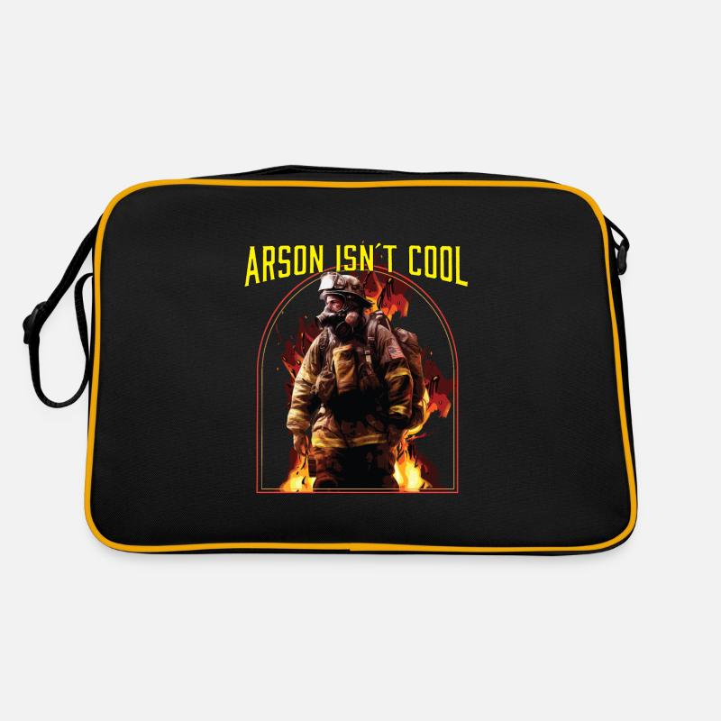 L’incendie criminel n’est pas un pompier cool Sac Retro