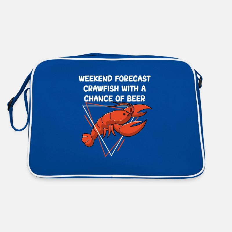 Prévisions du week-end Drôle d’écrevisse cajun Sac Retro