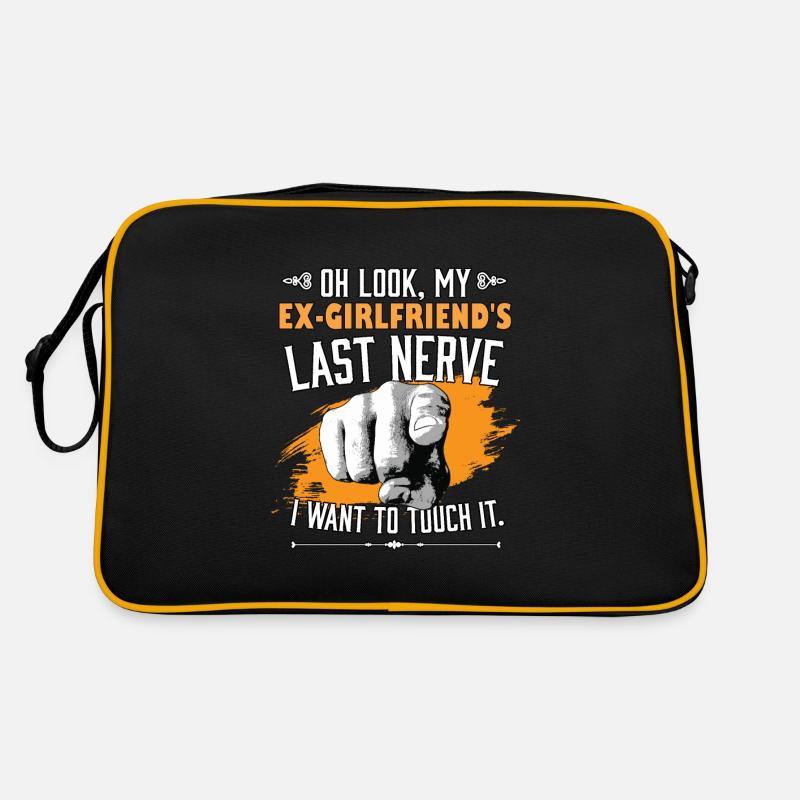 Regardez le dernier nerf de mon ex petite amie drôle Sac Retro