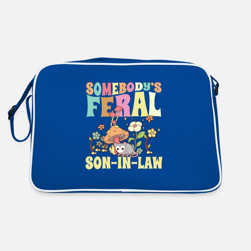 Le gendre sauvage de quelqu’un Champignon Opossum sauvage Sac Retro