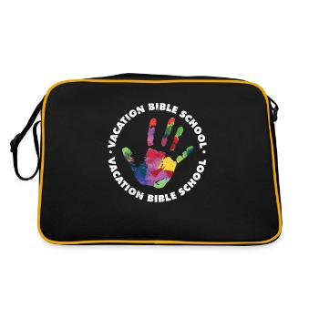 École biblique de vacances VBS Camp Bible de vacances - Sac Retro - noir/or - Dos
