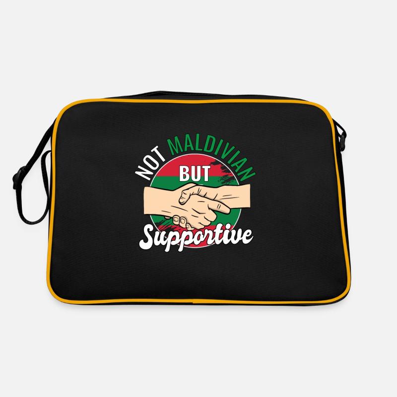 Pas maldivien mais un voyageur de campagne solidaire Sac Retro