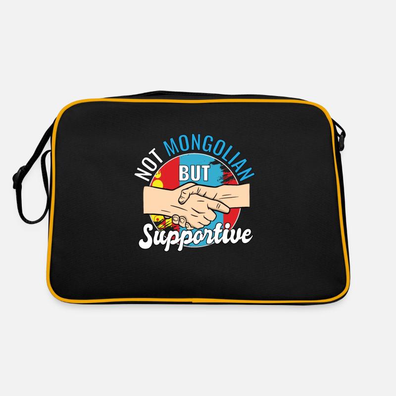 Pas mongol mais un voyageur de campagne solidaire Sac Retro