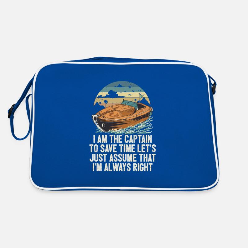 Je suis le capitaine pour gagner du temps, supposons simplement Sac Retro