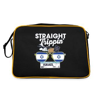 Straight Trippin' Israel Vacation Tour Voyage - Sac Retro - noir/or - Dos