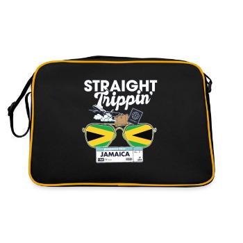 Straight Trippin' Jamaica Vacation Tour Voyage - Sac Retro - noir/or - Dos
