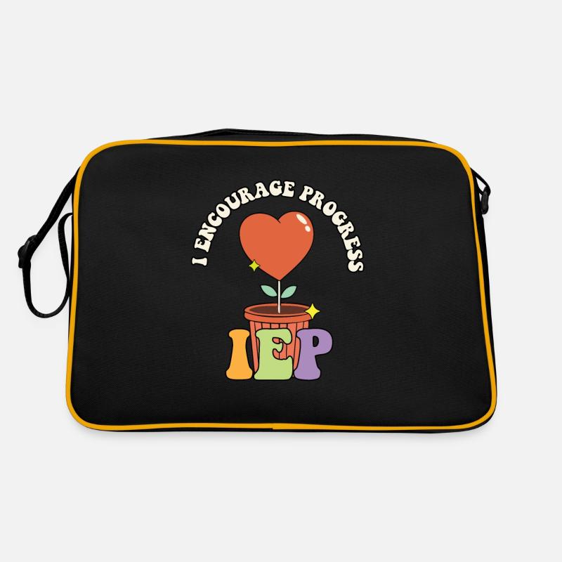 Sped Teacher Appreciation I Encourage Progress Retro Tasche