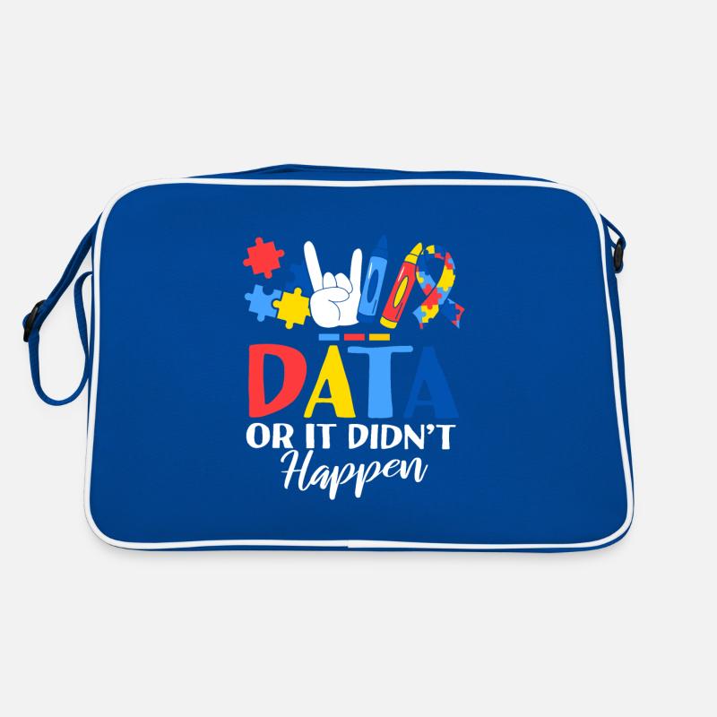 Data Or It Didn't Happen ABA Therapist Behavioral Retro Bag